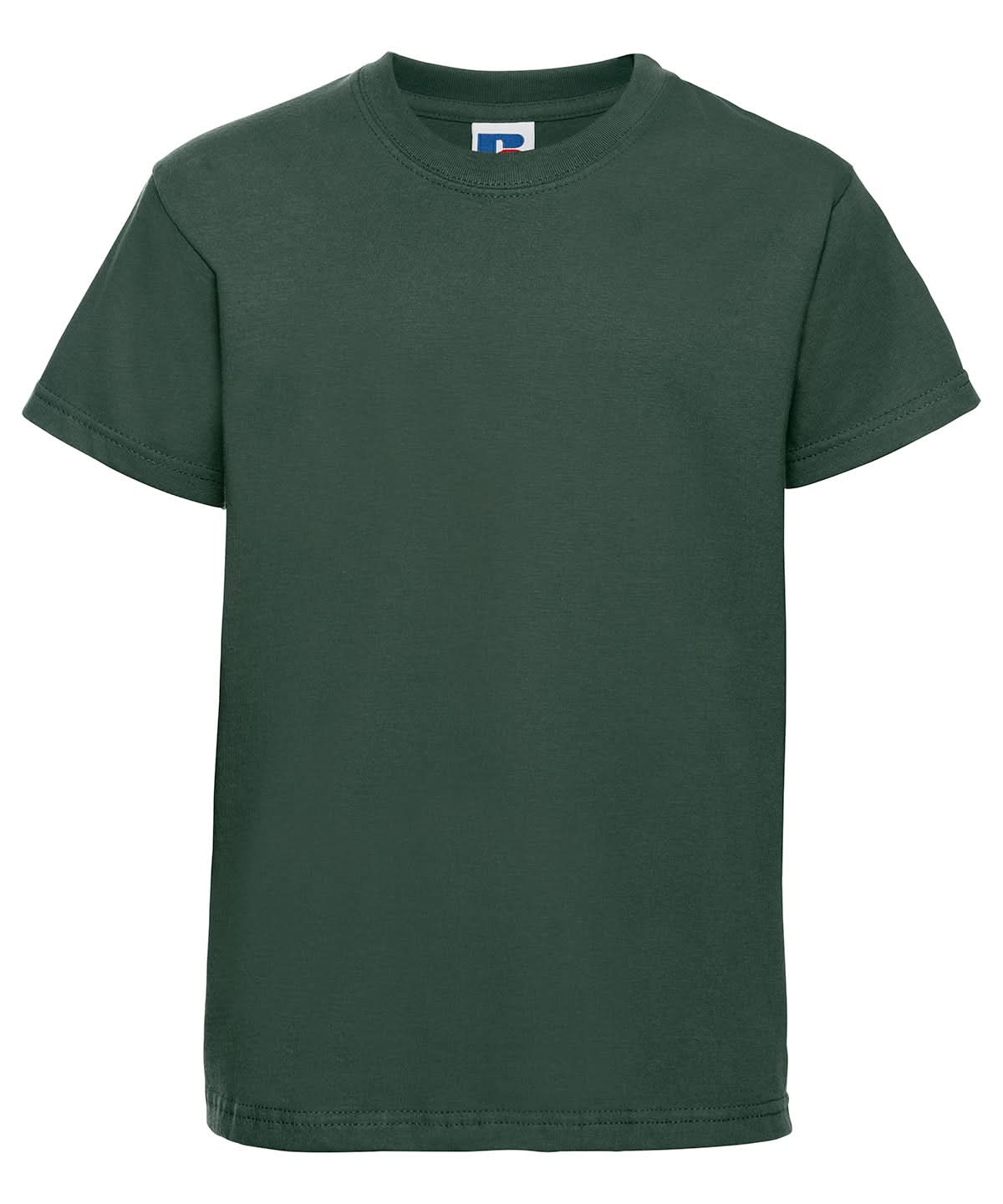 Russell Short Sleeve Europe Kids t shirt J180B - Bottle Green - Customisable T-Shirt