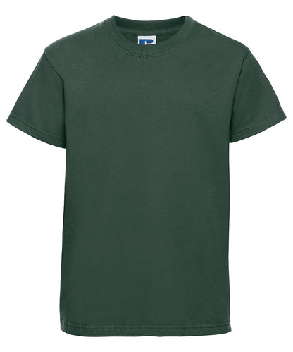 Russell Short Sleeve Europe Kids t shirt J180B - Bottle Green - Customisable T-Shirt