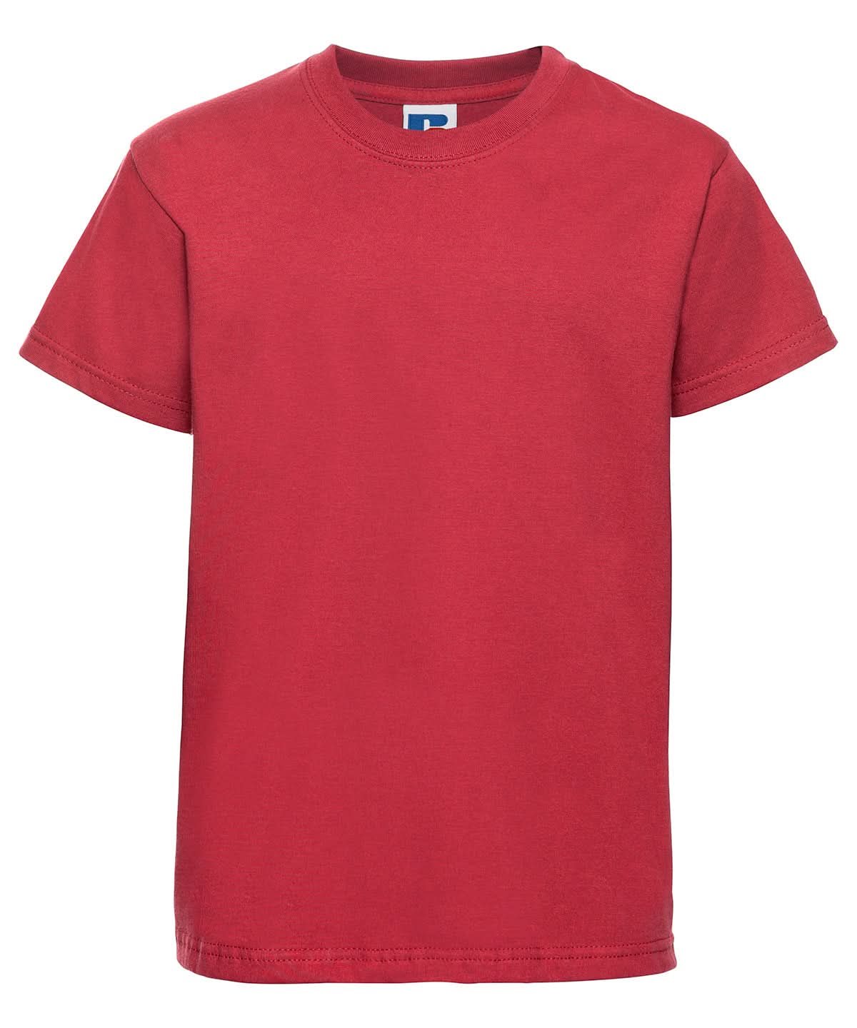 Russell Short Sleeve Europe Kids t shirt J180B - Classic Red - Customisable T-Shirt