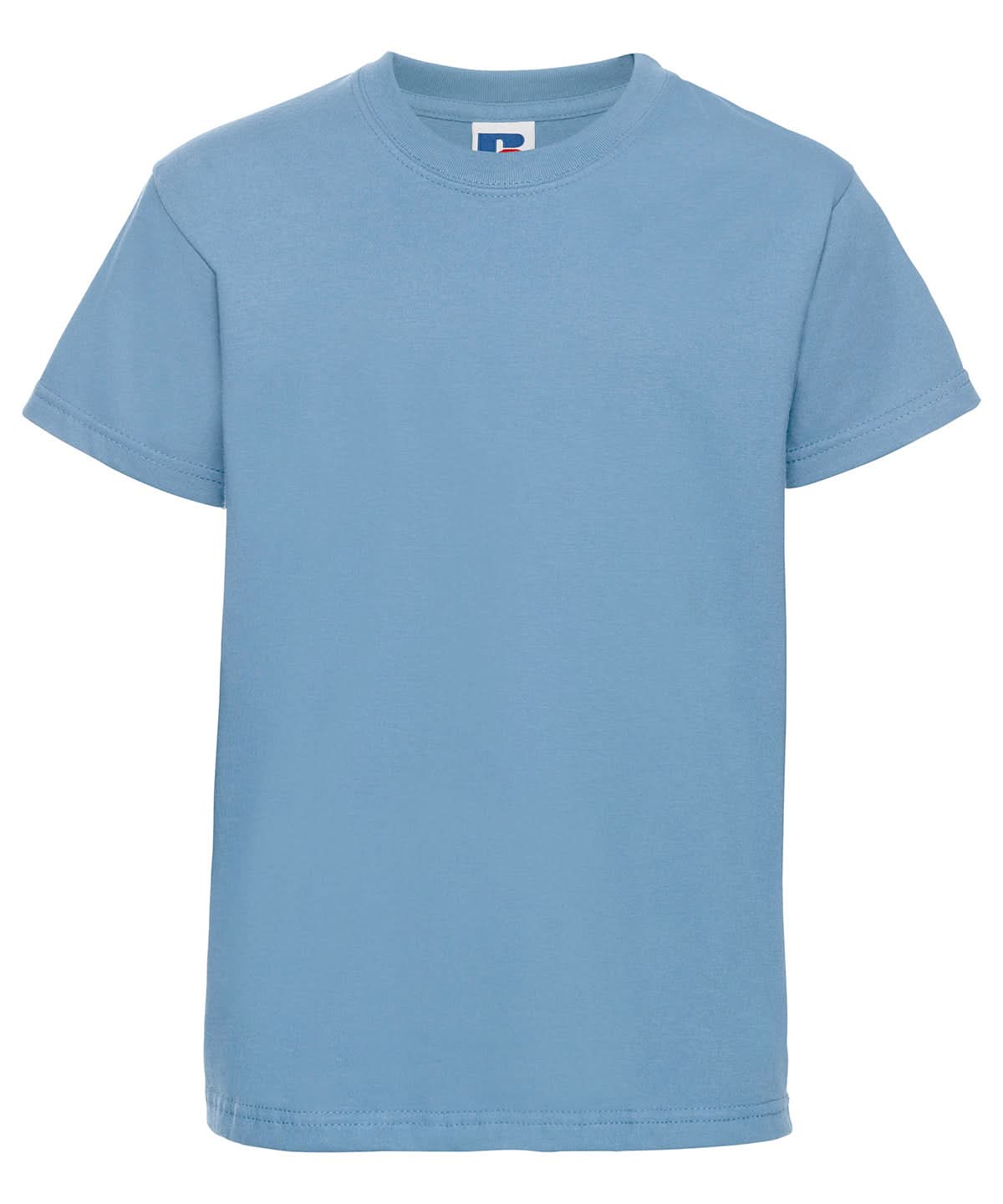 Russell Short Sleeve Europe Kids t shirt J180B - Sky - Customisable T-Shirt
