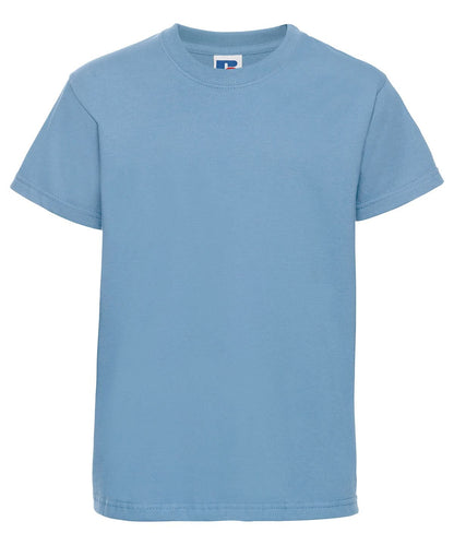 Russell Short Sleeve Europe Kids t shirt J180B - Sky - Customisable T-Shirt