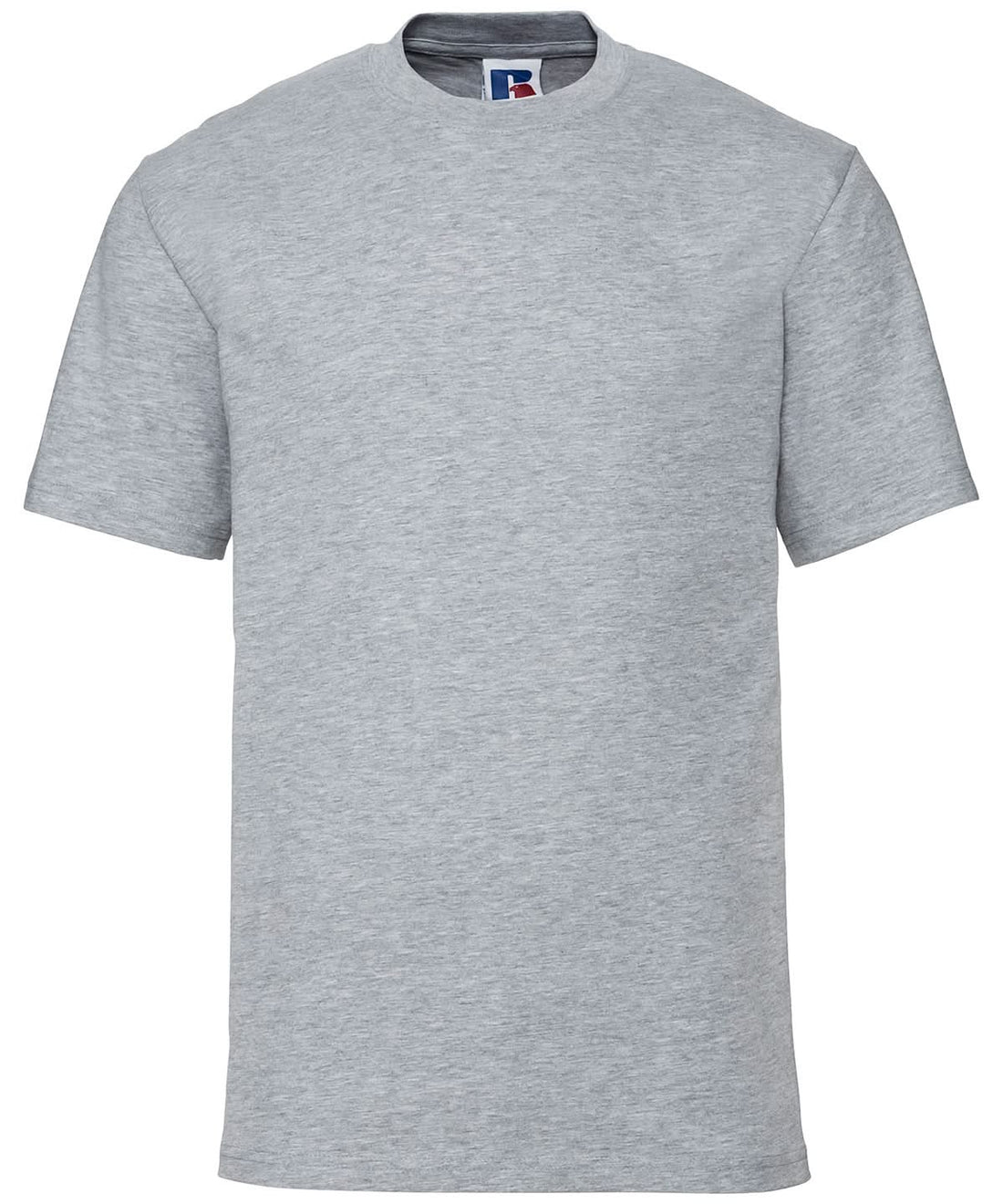 Russell Short Sleeve Europe Super Ringspun Classic T Shirt Light Oxford J180M - Light Oxford - Customisable T-Shirt