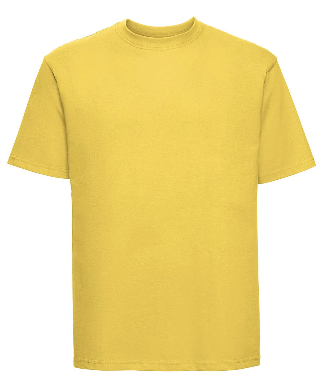 Russell Short Sleeve Europe Super Ringspun Classic T Shirt Yellow J180M - Yellow - Customisable T-Shirt