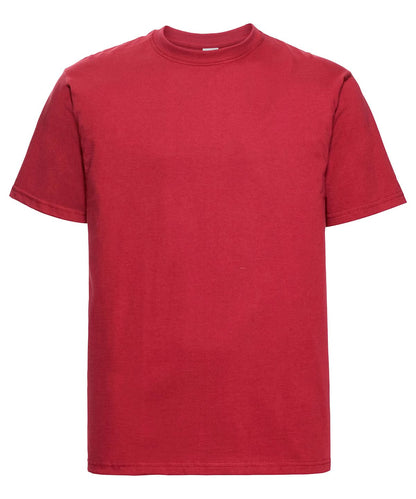 Russell Short Sleeve Europe Classic heavyweight ringspun t shirt J215M - Classic Red - Customisable T-Shirt