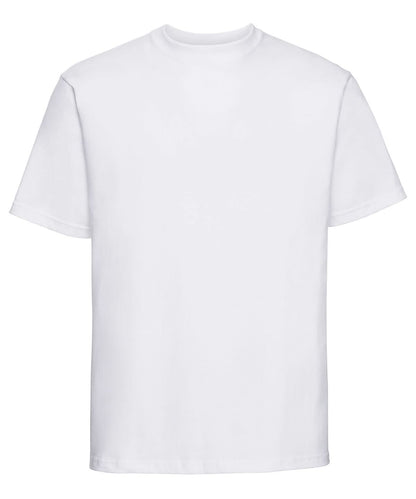 Russell Short Sleeve Europe Classic heavyweight ringspun t shirt J215M - White - Customisable T-Shirt