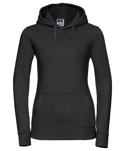 Russell Europe Womens authentic hooded sweatshirt j265f - Black - Customisable Sweatshirts