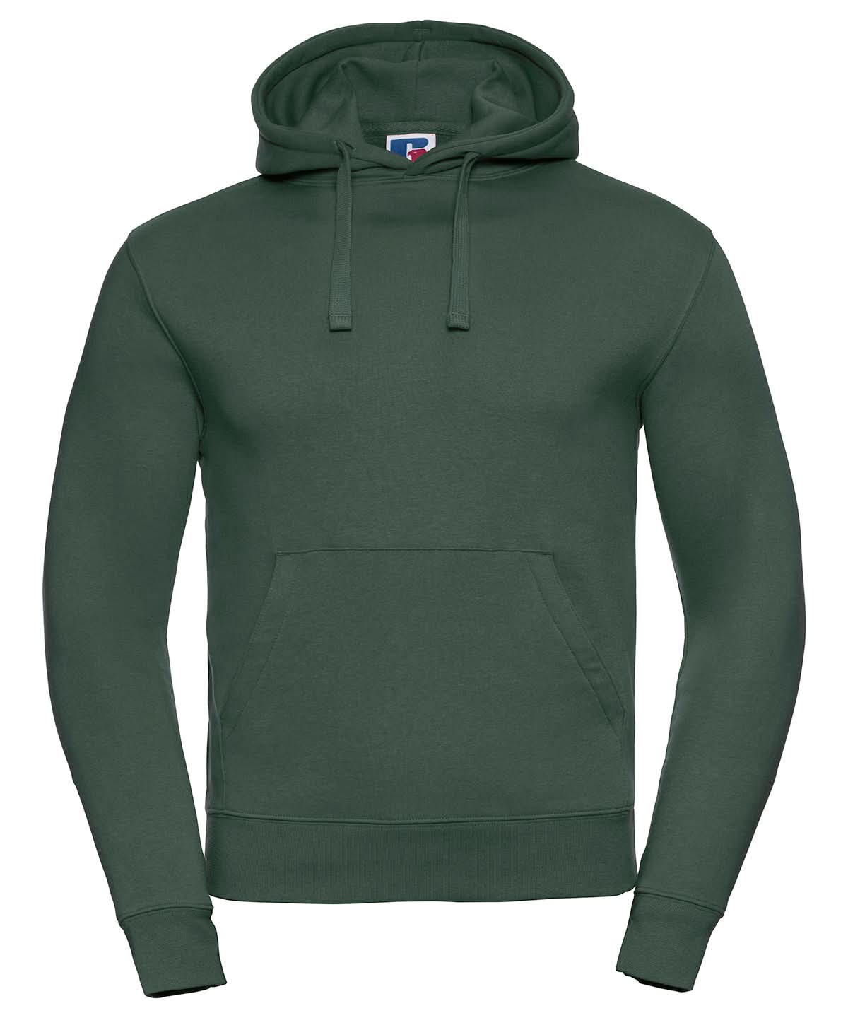 Russell Europe Authentic Hooded Sweatshirt Bottle Green 265M - Bottle Green - Customisable Sweatshirts