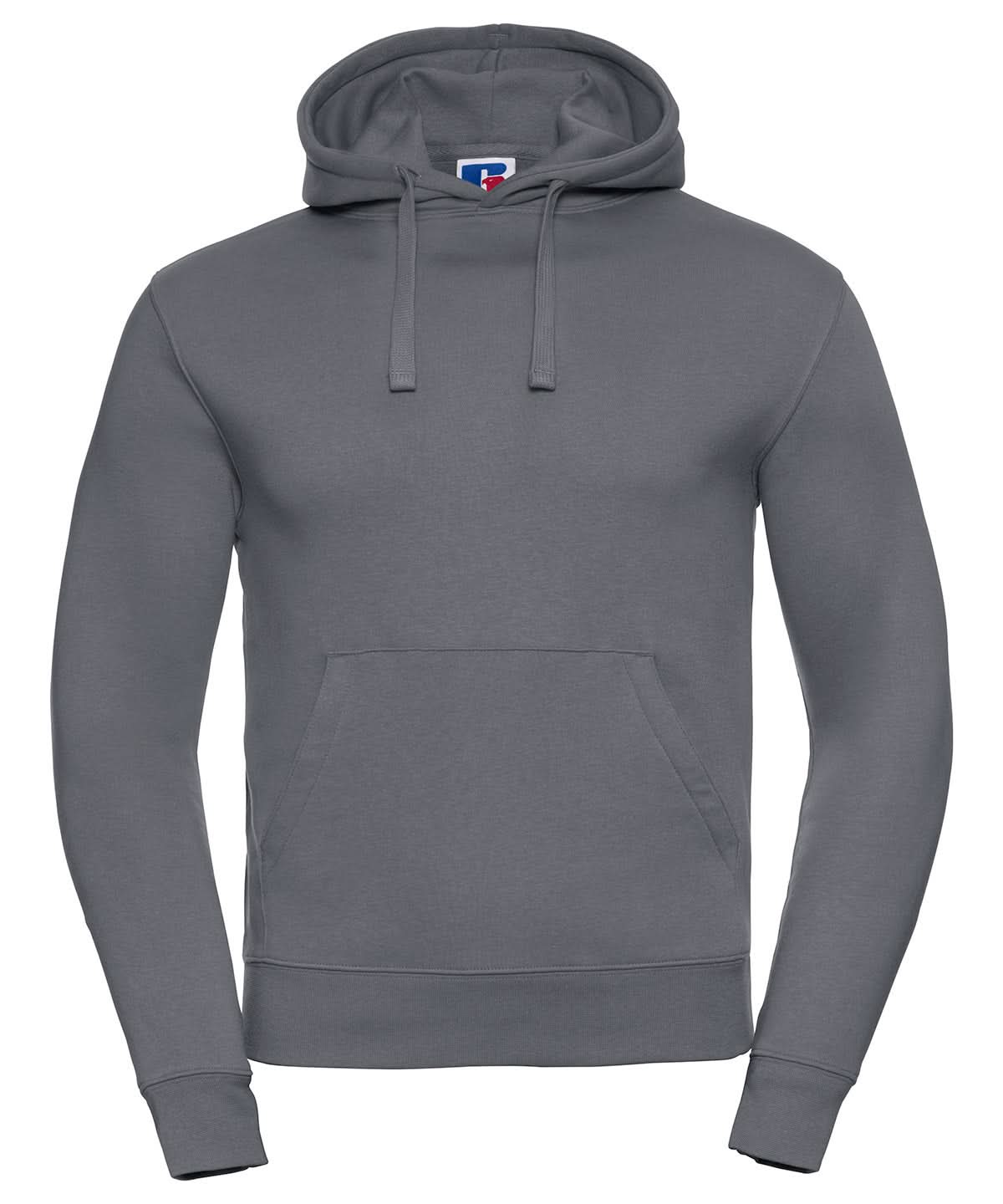 Russell Europe Authentic Hooded Sweatshirt Convoy Grey 265M - Convoy Grey - Customisable Sweatshirts