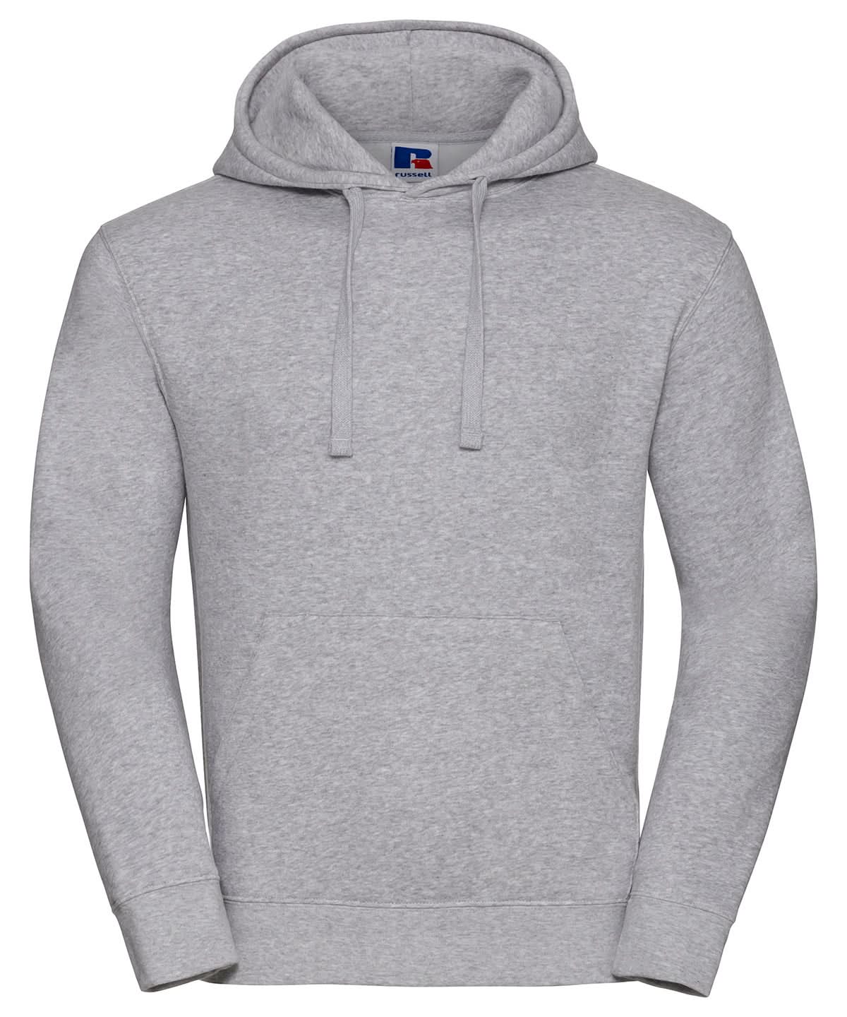 Russell Europe Authentic Hooded Sweatshirt Light Oxford 265M - Light Oxford - Customisable Sweatshirts