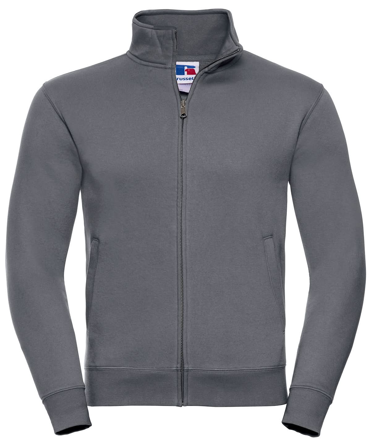 Russell Europe Authentic sweatshirt jacket J267M - Convoy Grey - Customisable Jacket