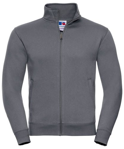 Russell Europe Authentic sweatshirt jacket J267M - Convoy Grey - Customisable Jacket