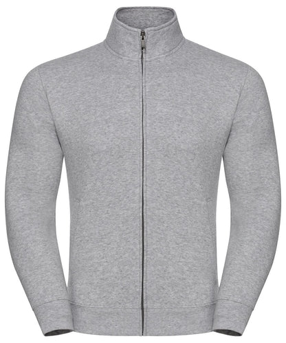 Russell Europe Authentic sweatshirt jacket J267M - Light Oxford - Customisable Jacket