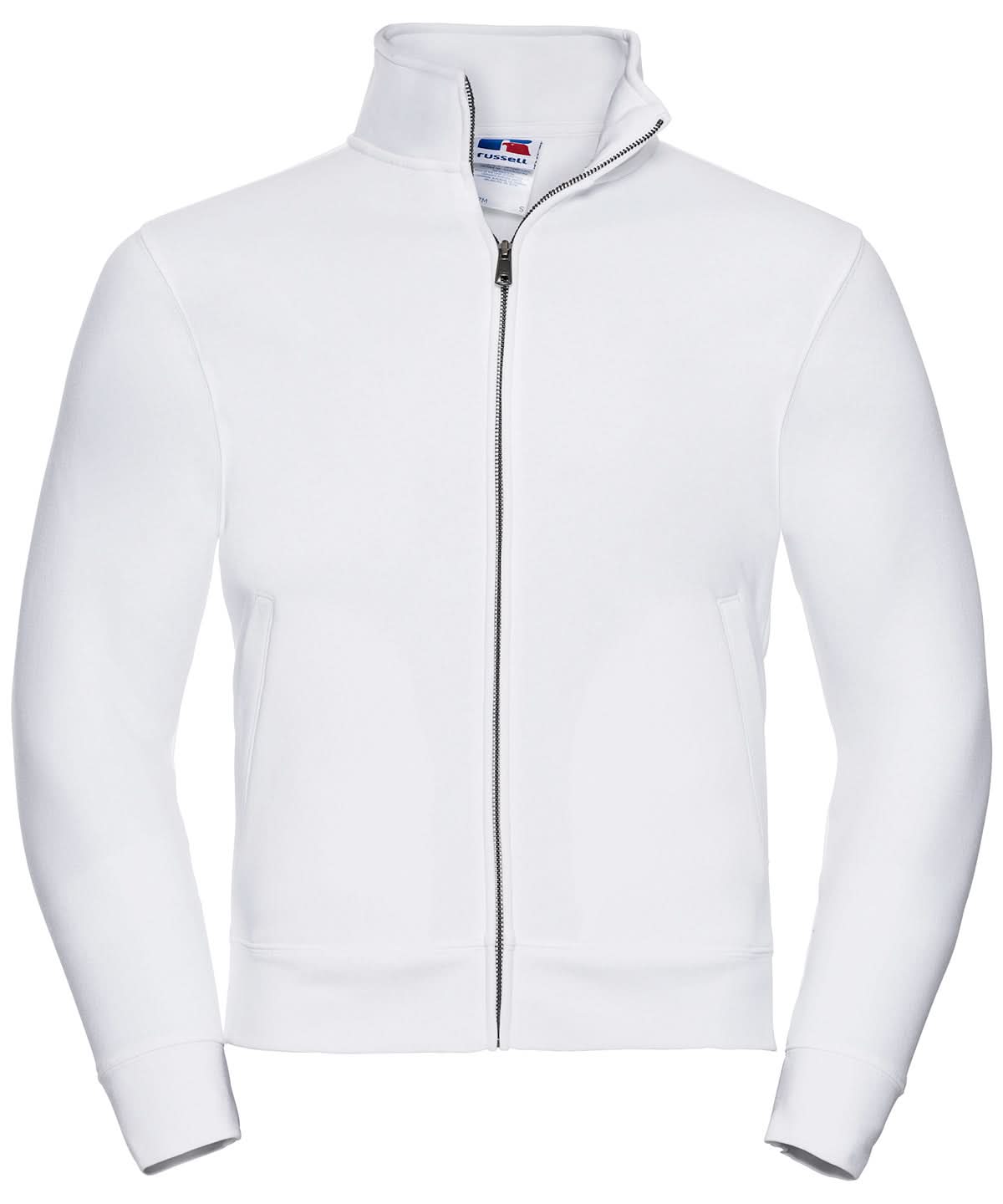 Russell Europe Authentic sweatshirt jacket J267M - White - Customisable Jacket
