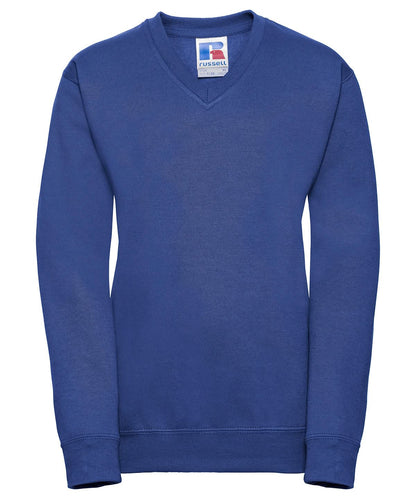 Russell Europe Kids v neck sweatshirt J272B - - Customisable Sweatshirts