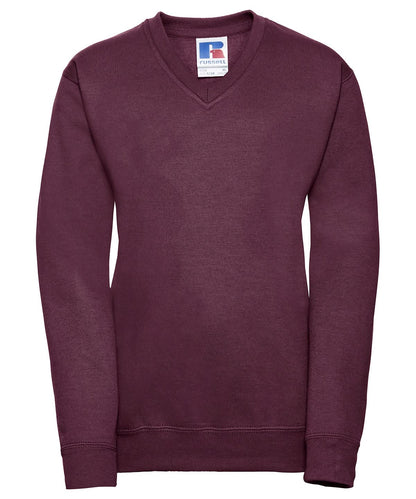 Russell Europe Kids v neck sweatshirt J272B - - Customisable Sweatshirts