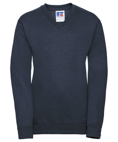 Russell Europe Kids v neck sweatshirt J272B - - Customisable Sweatshirts