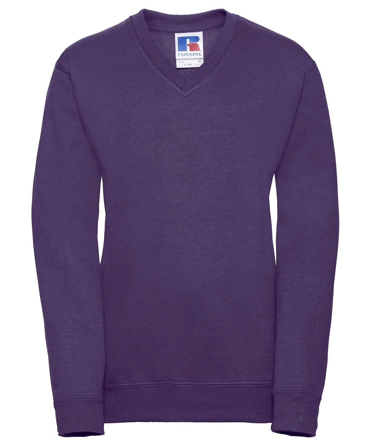 Russell Europe Kids v neck sweatshirt J272B - - Customisable Sweatshirts
