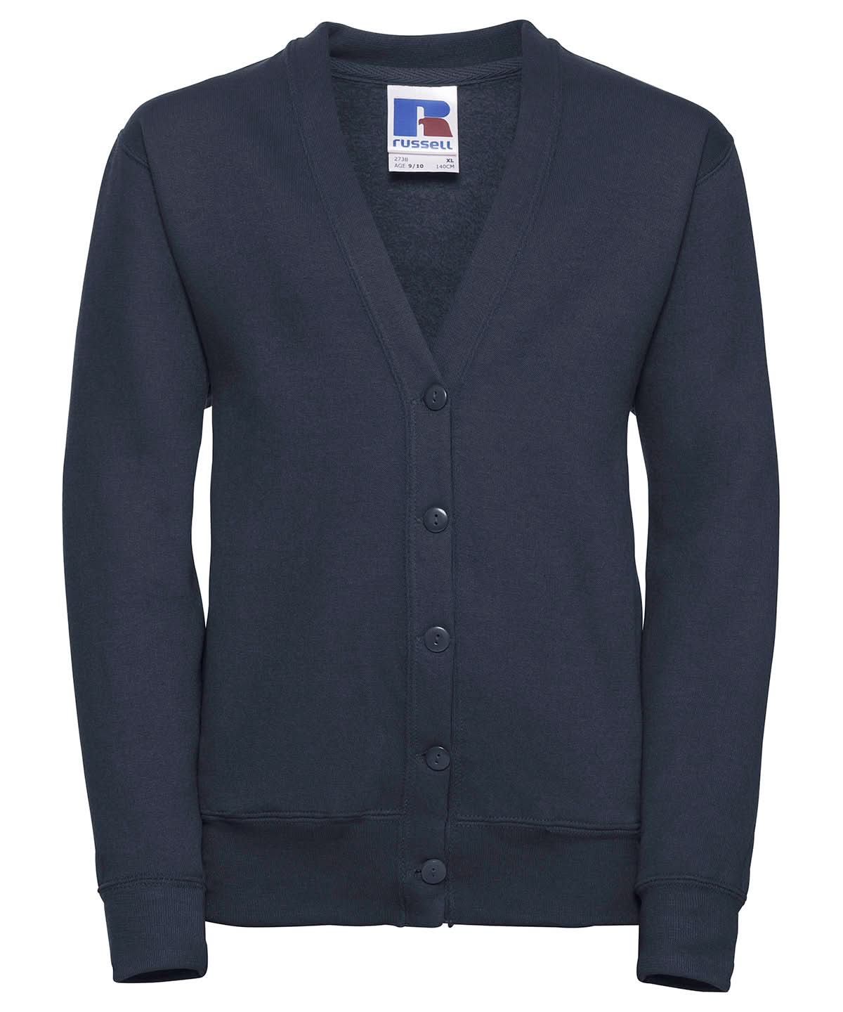 Russell Europe Kids cardigan J273B - - Customisable Cardigans