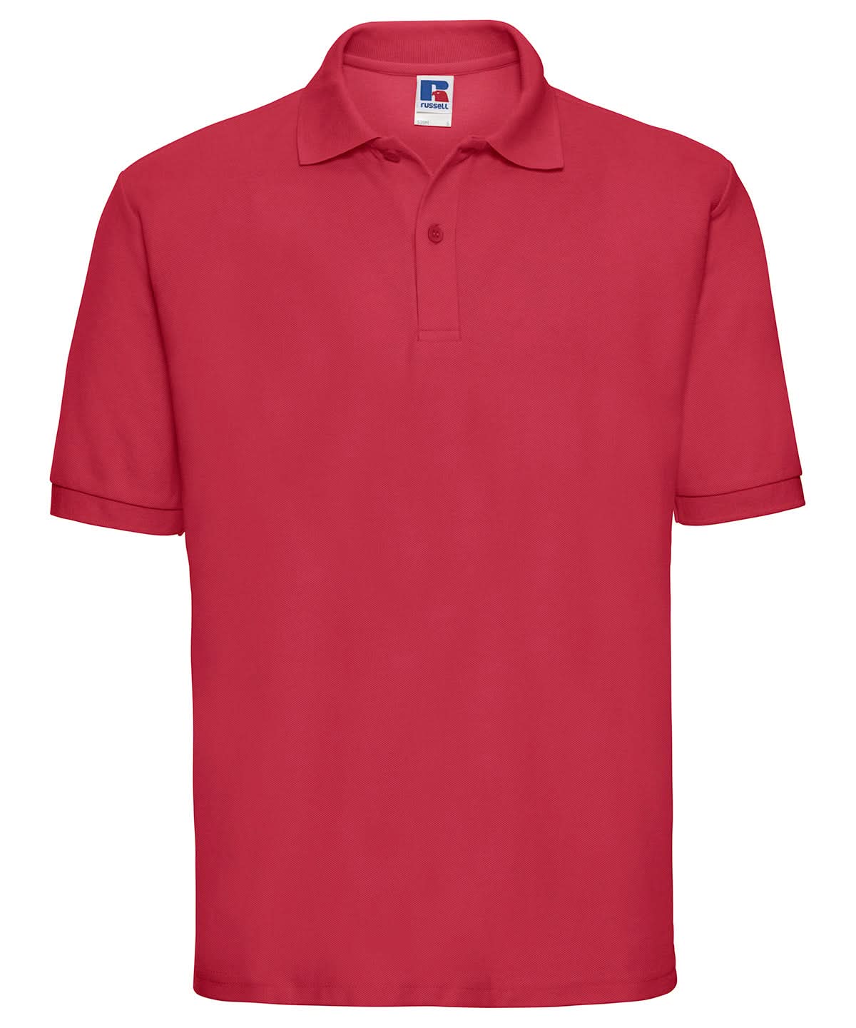 Mens Classic Polycotton Polo - 539M - Classic Red - Customisable Polo Shirts