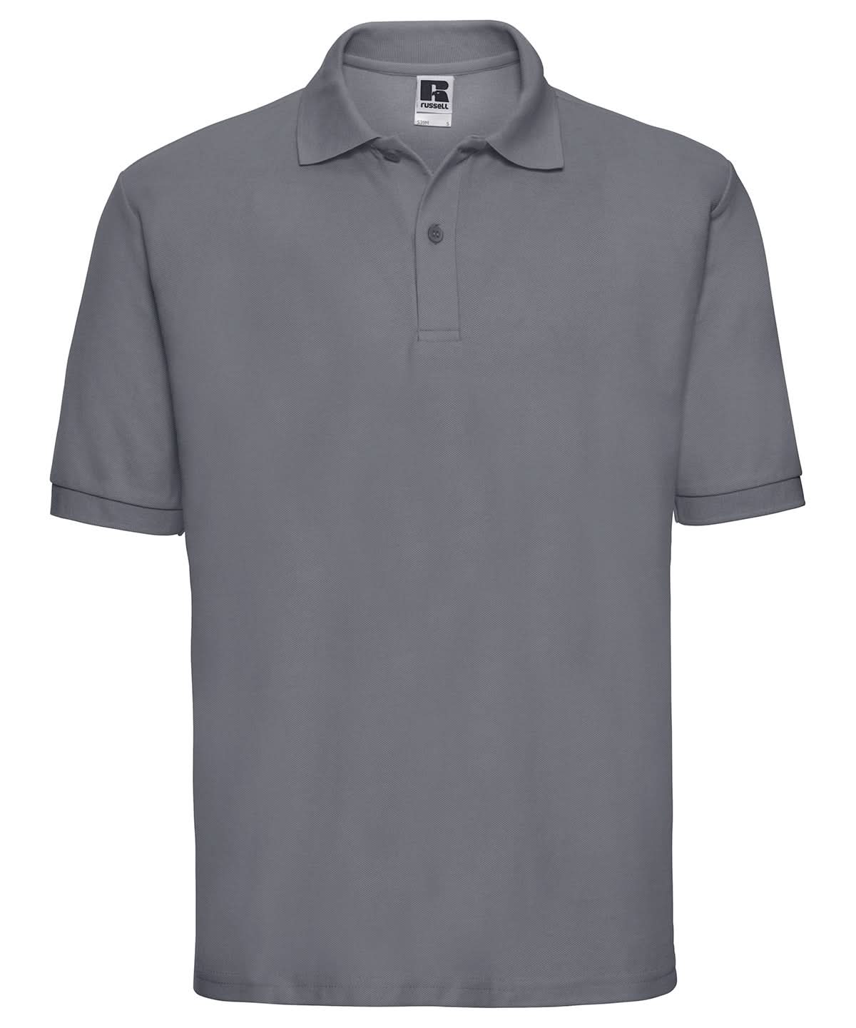 Mens Classic Polycotton Polo - 539M - Convoy Grey - Customisable Polo Shirts