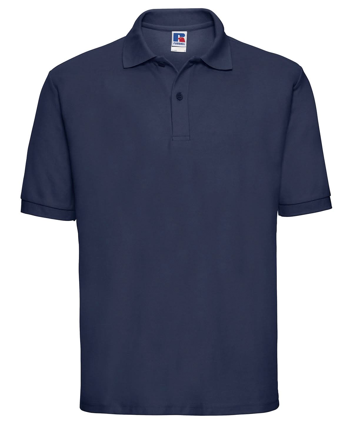 Mens Classic Polycotton Polo - 539M - French Navy - Customisable Polo Shirts