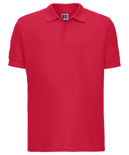 Russell Europe Ultimate classic cotton polo J577M - Classic Red - Customisable Polos