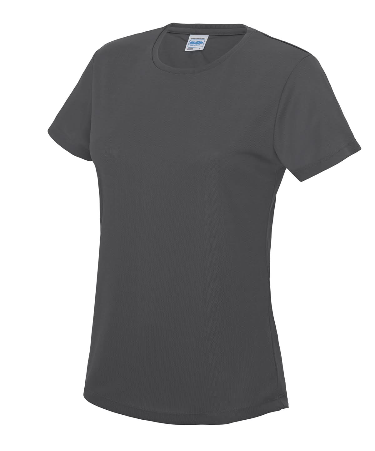 AWDis Just Cool Womens Cool T Charcoal JC005 - Charcoal - Customisable T-Shirt