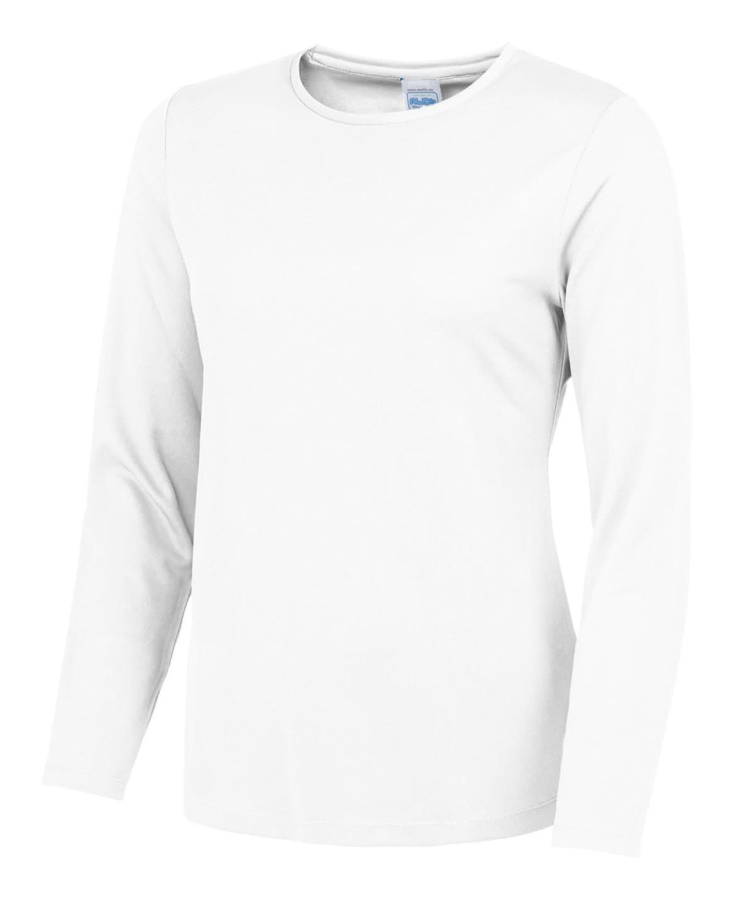 AWDis Just Cool Womens long sleeve cool T JC012 - Arctic White - Customisable T-Shirt