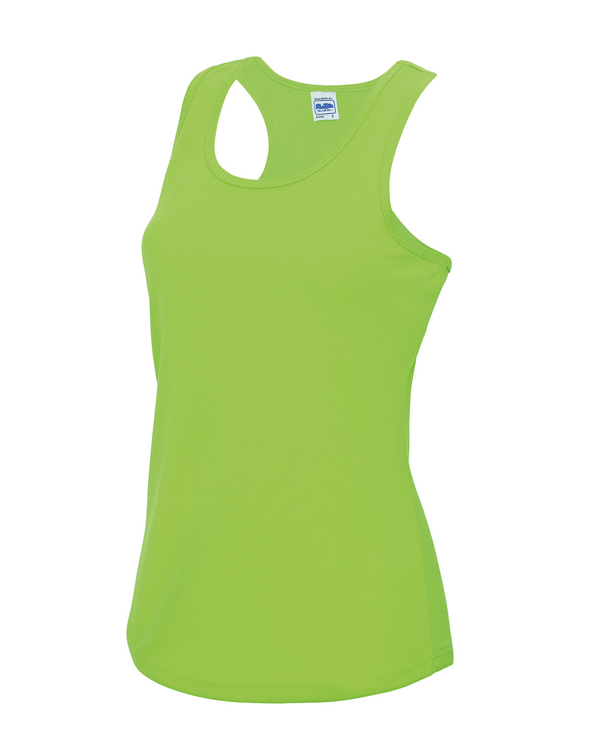 Womens cool vest - JC015 - Electric Green - Customisable Vest