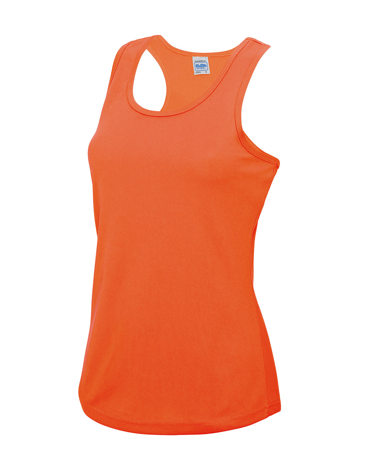 Womens cool vest - JC015 - Electric Orange - Customisable Vest