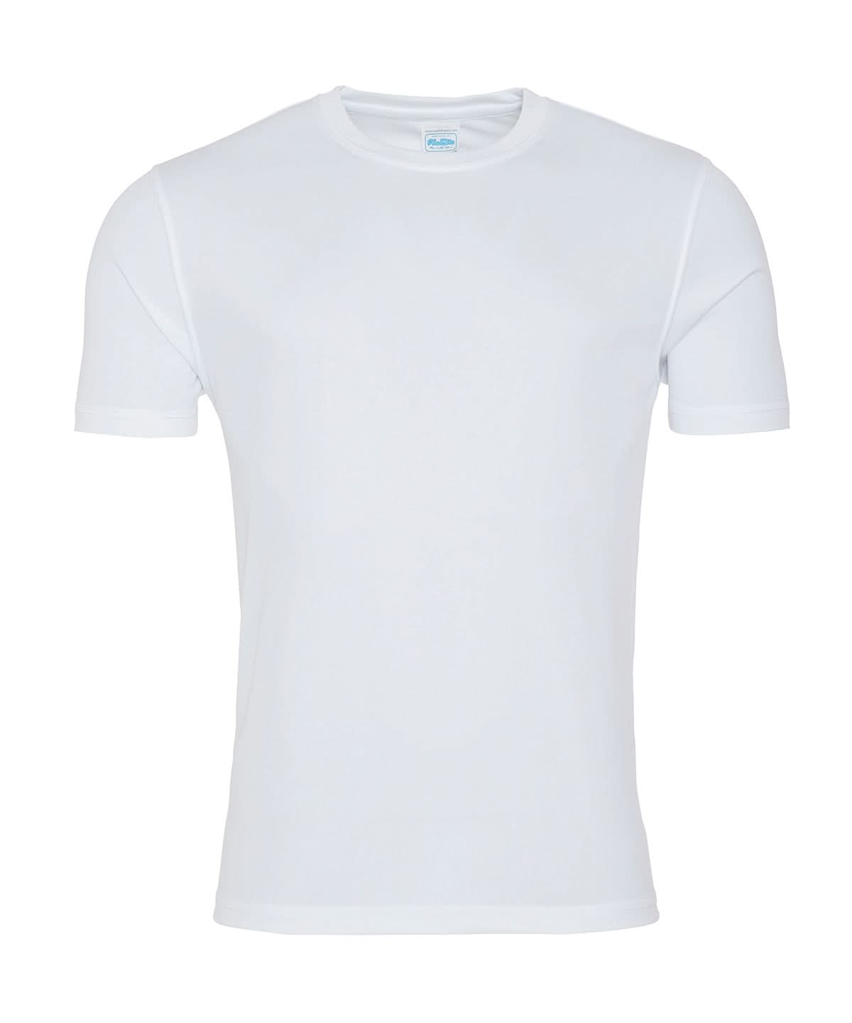 AWDis Just Cool Smooth T Arctic White JC020 - Arctic White - Customisable T-Shirt