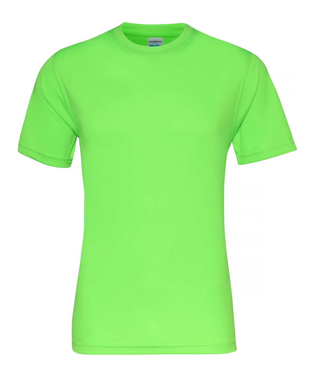 AWDis Just Cool Smooth T Electric Green JC020 - Electric Green - Customisable T-Shirt