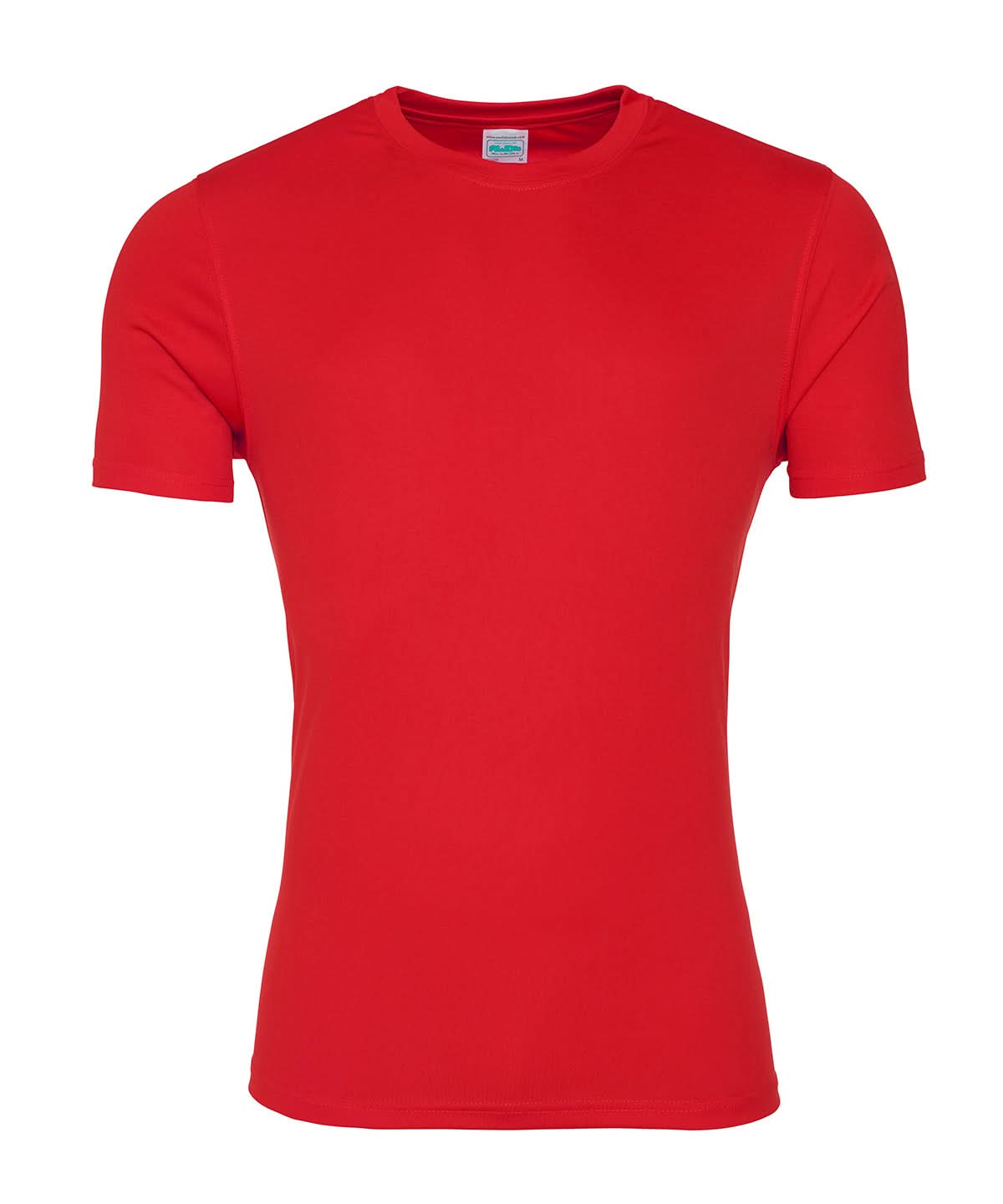 AWDis Just Cool Smooth T Fire Red JC020 - Fire Red - Customisable T-Shirt
