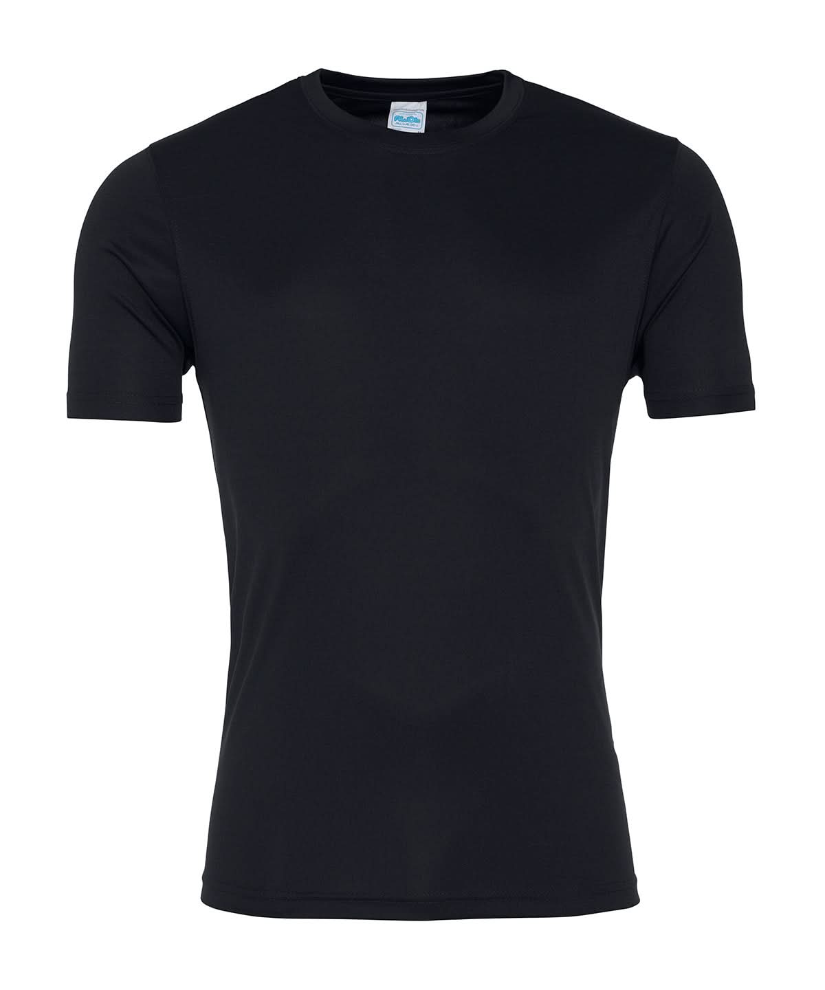 AWDis Just Cool Smooth T Jet Black JC020 - Jet Black - Customisable T-Shirt