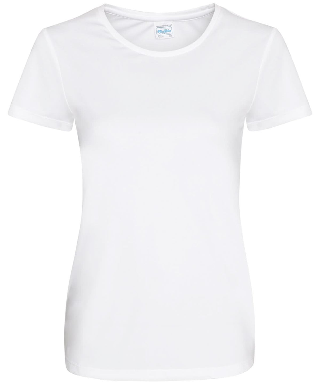 Womens cool smooth T - JC025 - Arctic White - Customisable T-Shirt