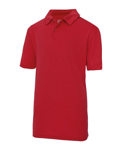 AWDis Just Cool Kids cool polo JC40J - Fire Red - Customisable Polos