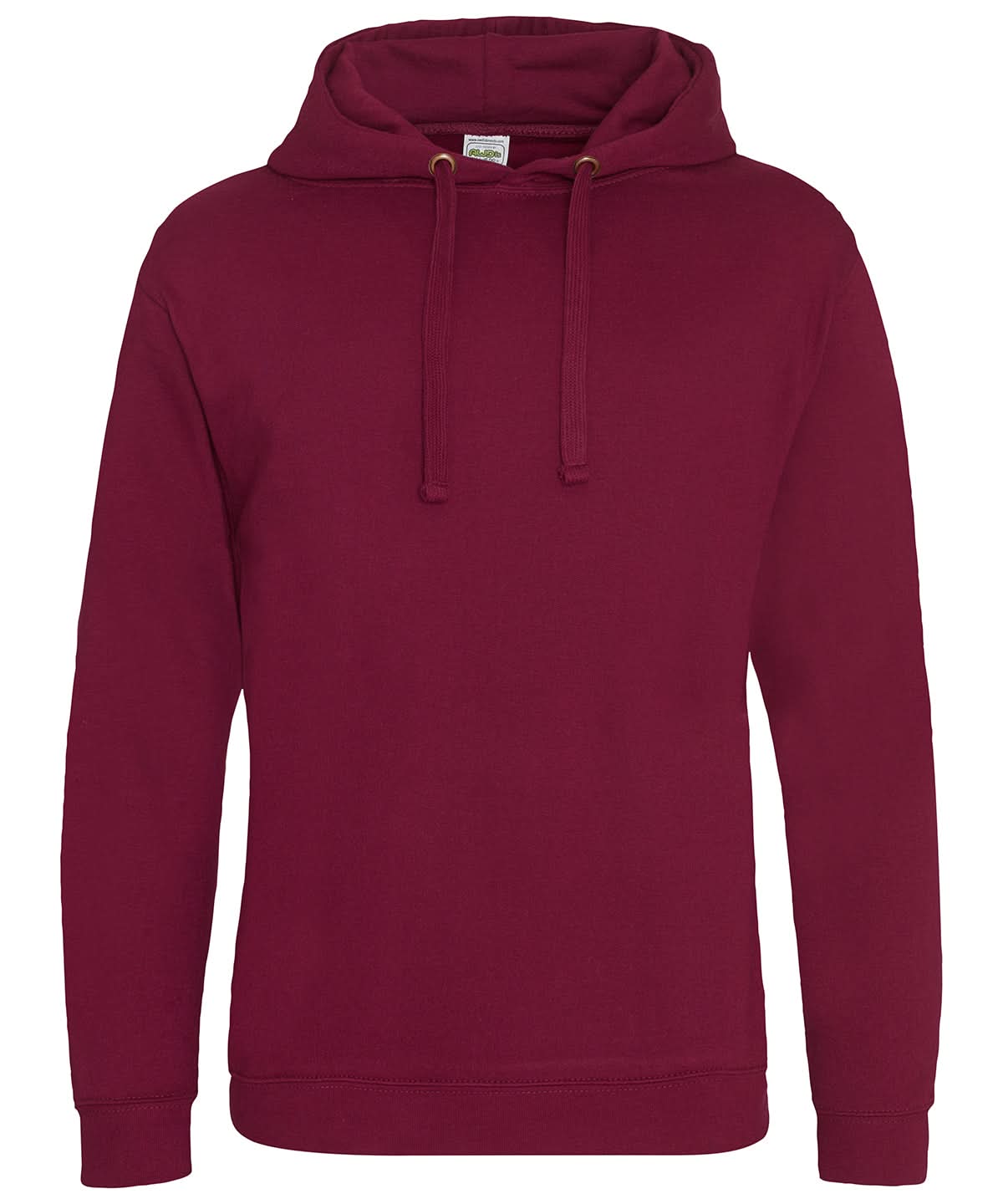AWDis Just Hoods Epic print hoodie JH011 - Burgundy M - Customisable Hoodies