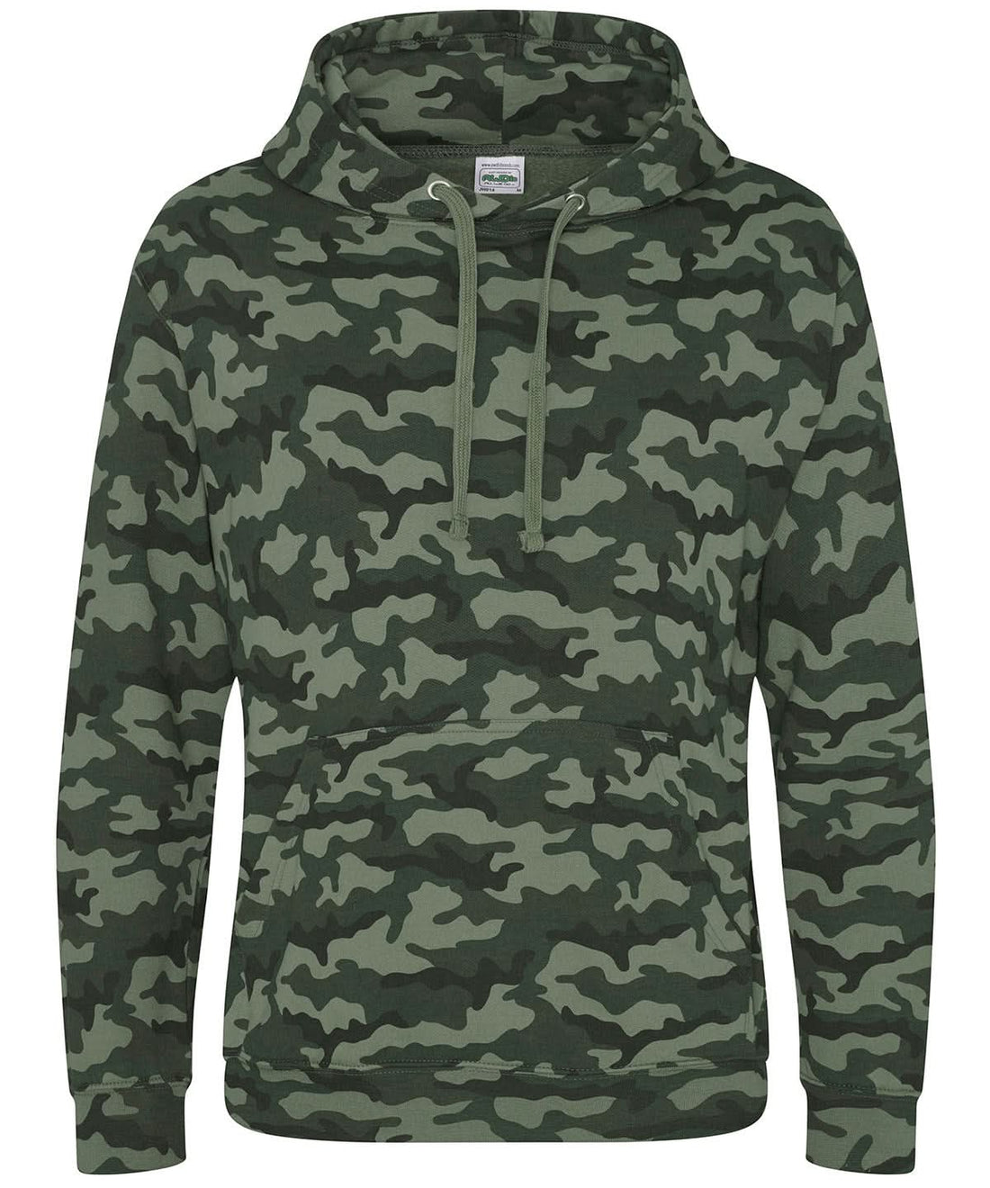 Camo hoodie - JH014 - Green Camo - Customisable Hoodies