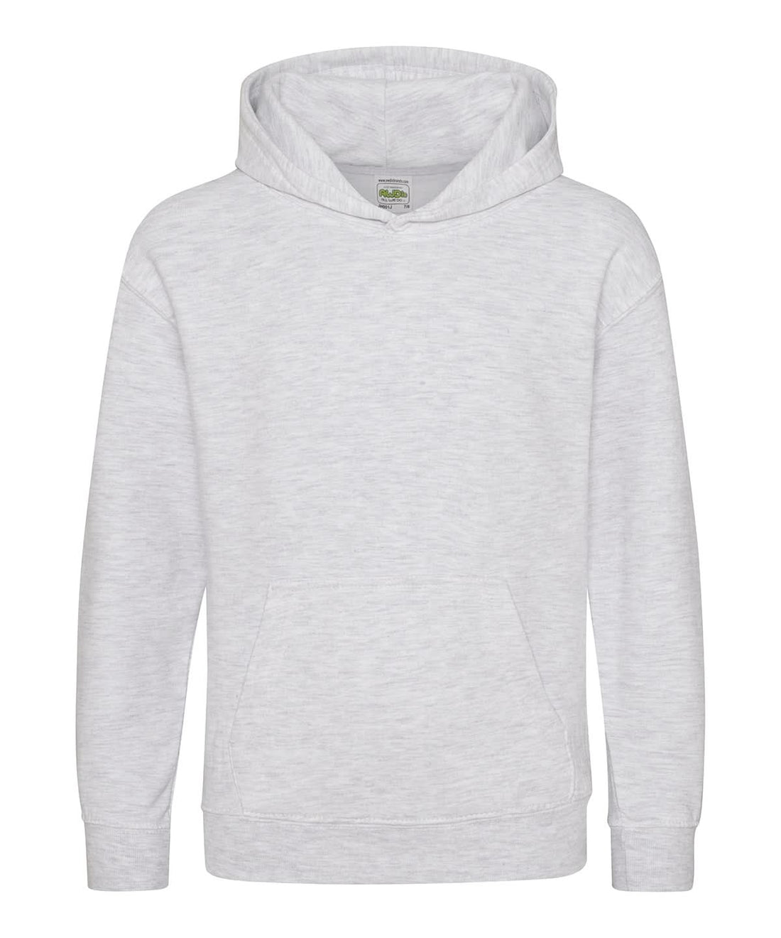 AWDis Just Hoods Kids Hoodie Ash JH01J - Ash - Customisable Hoodies