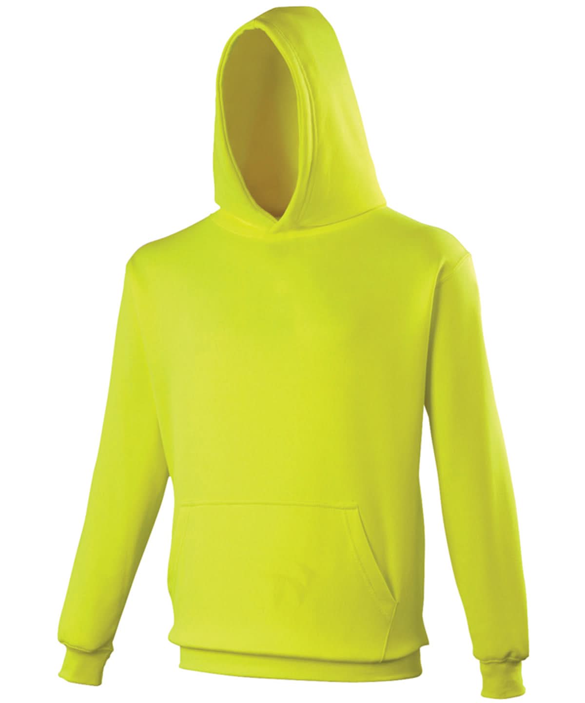 AWDis Just Hoods Kids electric hoodie JH04J - Electric Yellow - Customisable Hoodies