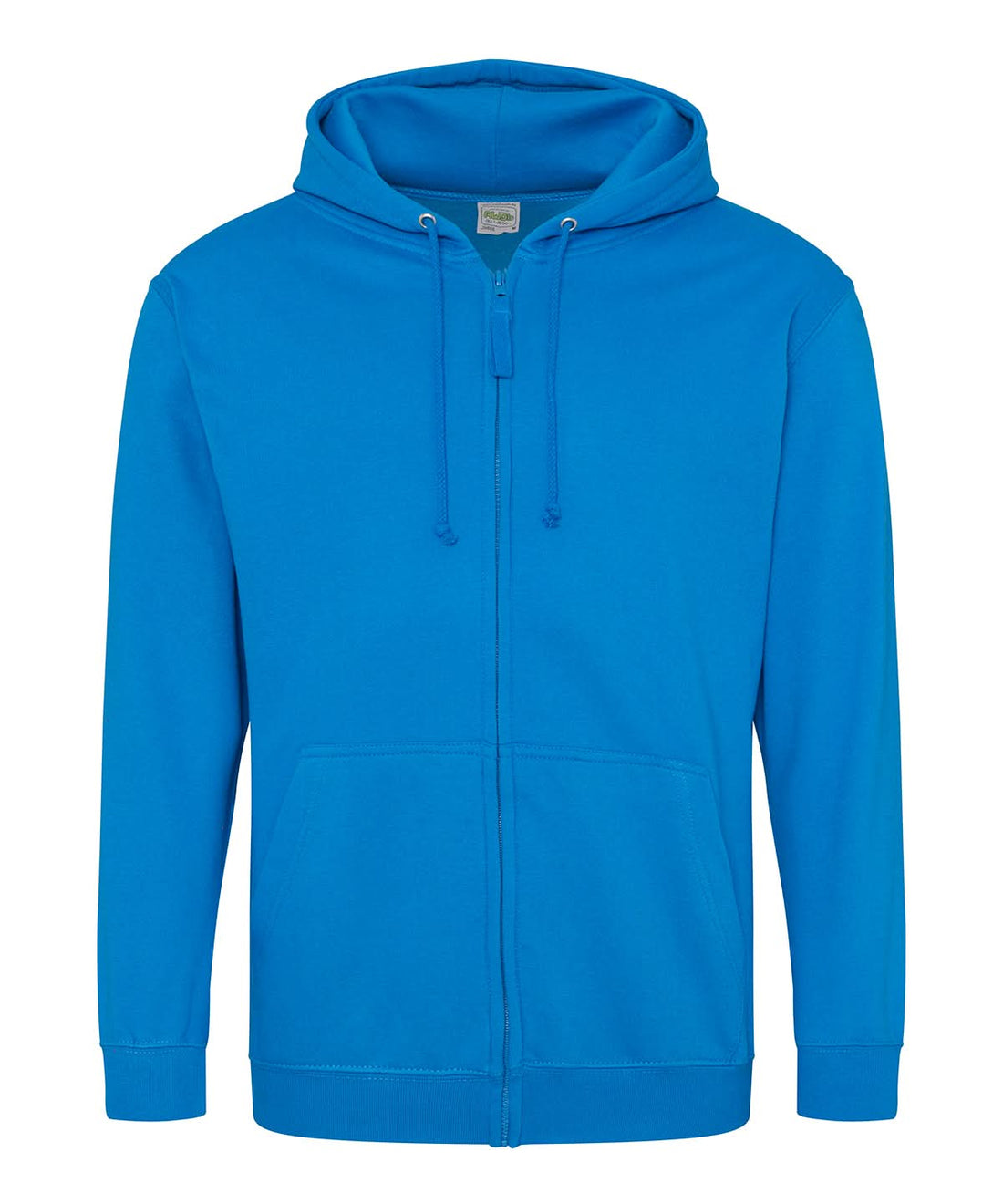 AWDis Just Hoods Zoodie Sapphire Blue JH050 - Sapphire Blue - Customisable Hoodies