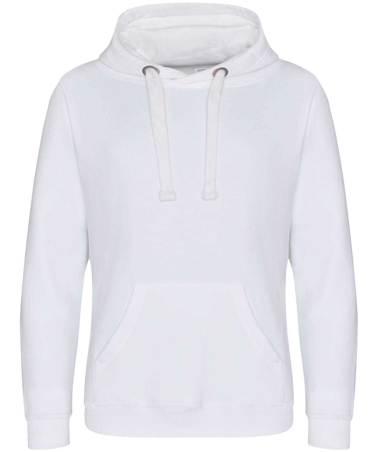 AWDis Just Hoods Heavyweight hoodie JH101 - Arctic White - Customisable Hoodies
