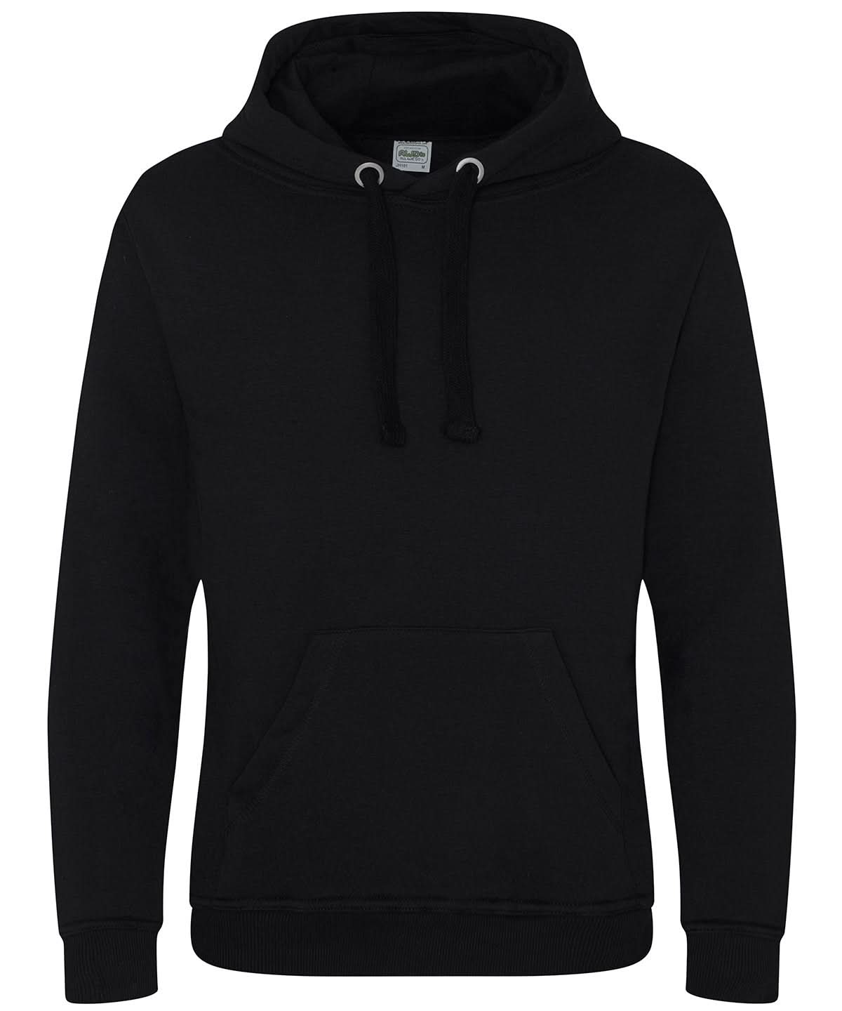 AWDis Just Hoods Heavyweight hoodie JH101 - Jet Black - Customisable Hoodies