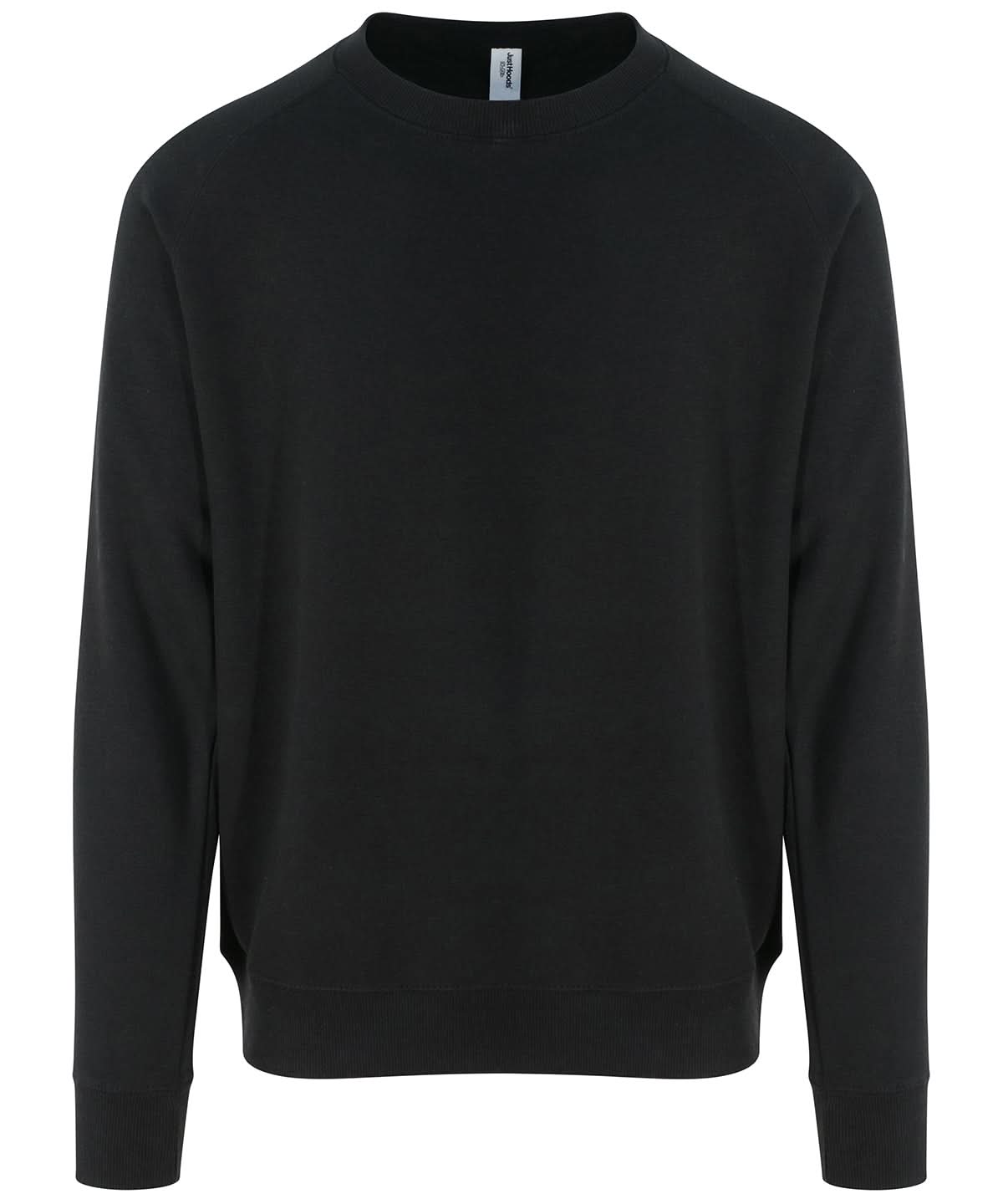 AWDis Just Hoods Graduate heavyweight sweatshirt JH130 - Jet Black - Customisable Sweatshirts
