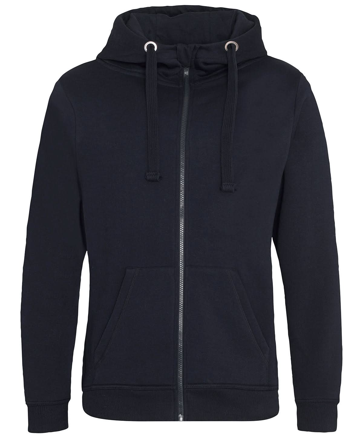 AWDis Just Hoods Heavyweight zoodie JH150 - New French Navy - Customisable Hoodies