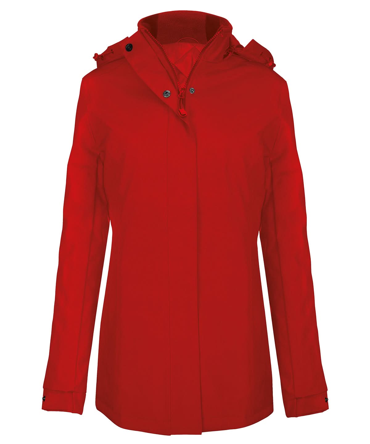 Kariban Ladies parka K6108 - Red - Customisable Jacket
