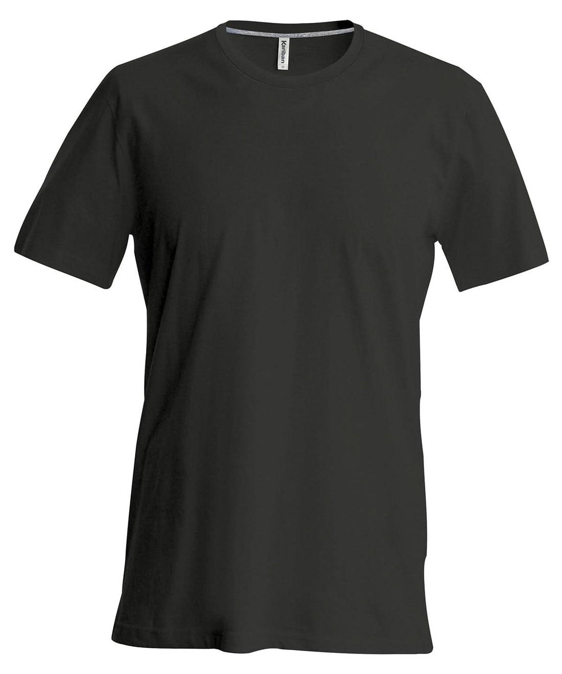 Kariban Short sleeved crew neck T shirt KB356 - Black - Customisable T-Shirt