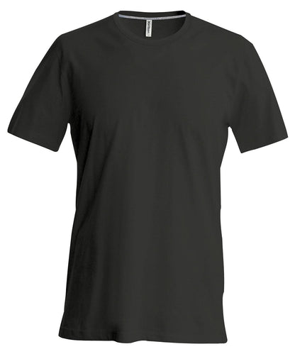 Kariban Short sleeved crew neck T shirt KB356 - Black - Customisable T-Shirt