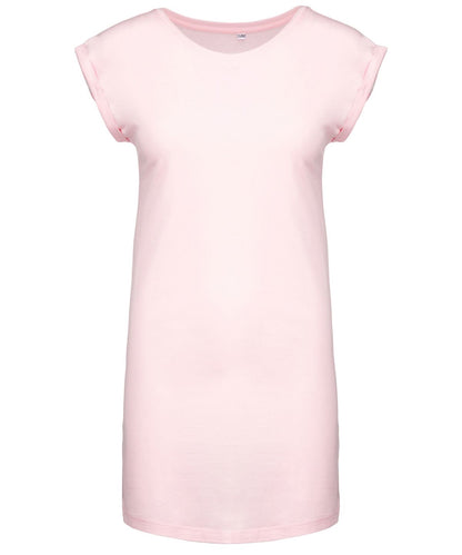 Kariban Ladies long T shirt KB388 - Pale Pink L XL - Customisable T-Shirt
