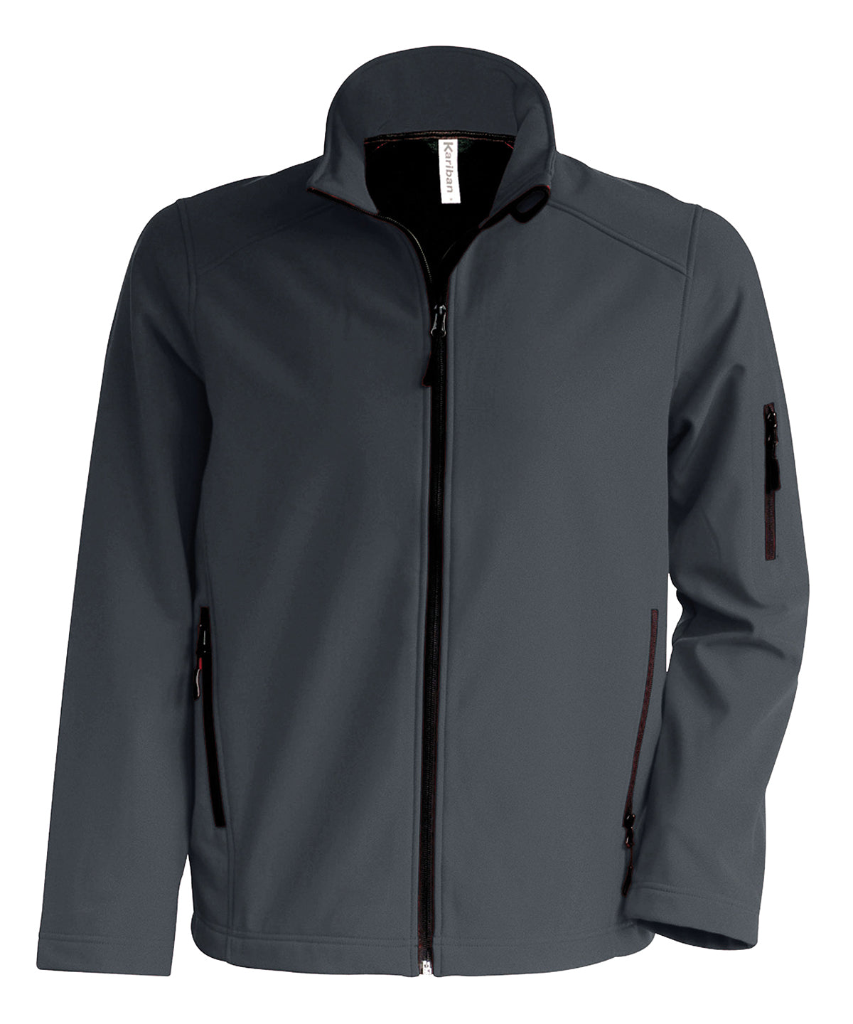 Softshell jacket - KB401 - Titanium 3XL - Customisable Softshell Jacket